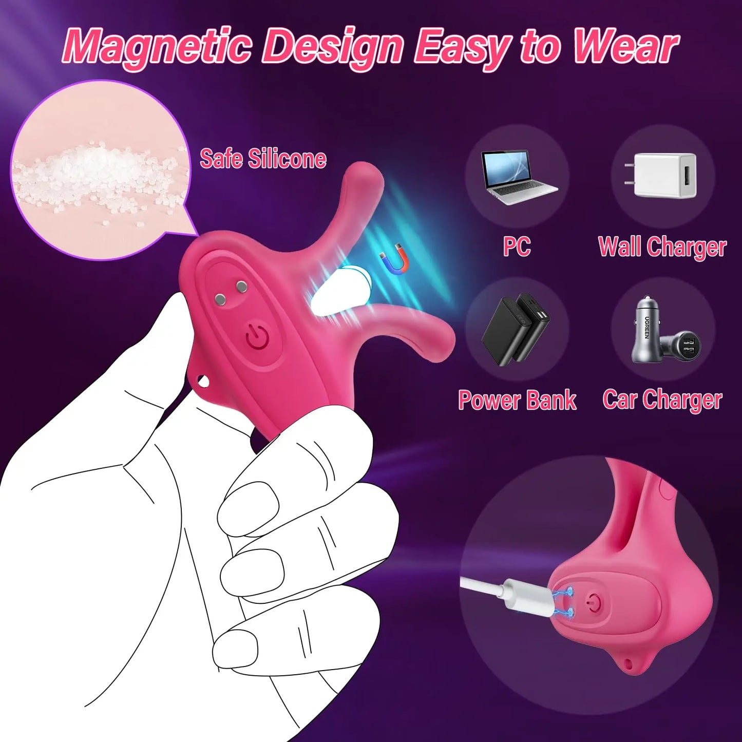 Nipple Vibrator Vibrating Nipple Clamps