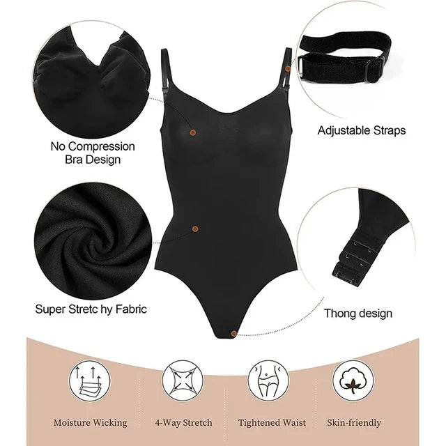 High Waist Thong Shaper Tummy Reducer