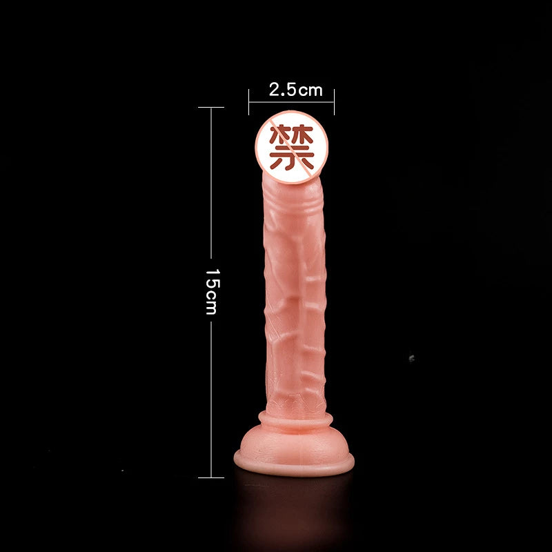5 Size Realistic Women's Dildos