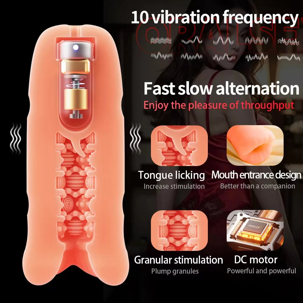 Male Masturbator Vacuum Pocket Pussy