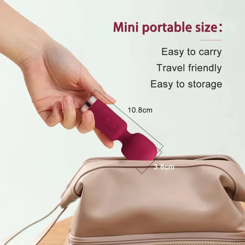 Soft Stick Mini Silicone Vibrator