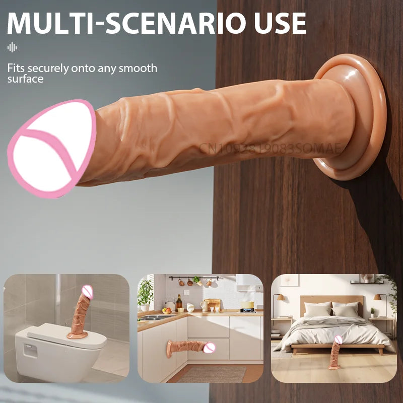 Silicone Realistic Dildo for Women