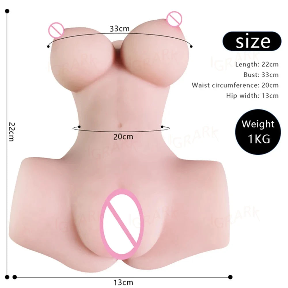 Half Body Mini Sexy Doll Pocket