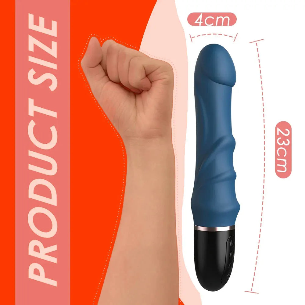 10 Modes Soft Silicone Vibrator