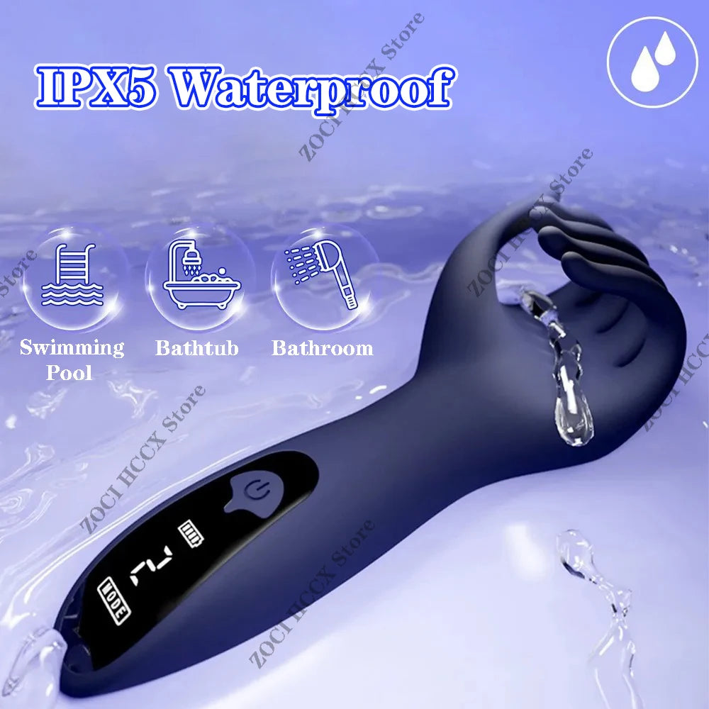 Penis Trainer Glans Vibrator Stimulator