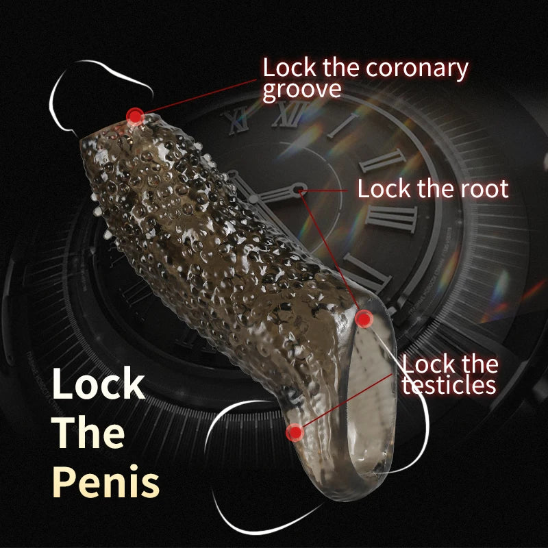 Silicone Penis Extender Condom