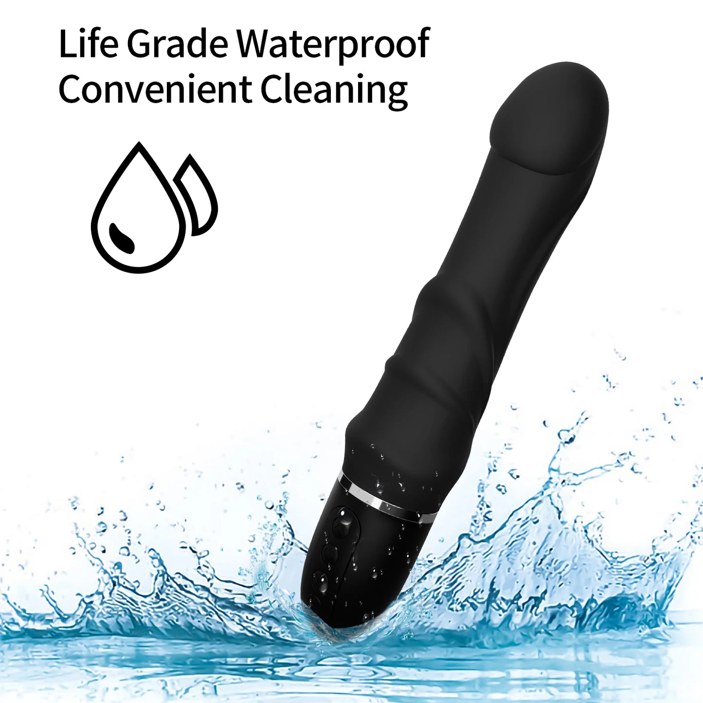 10 Modes Soft Silicone Vibrator