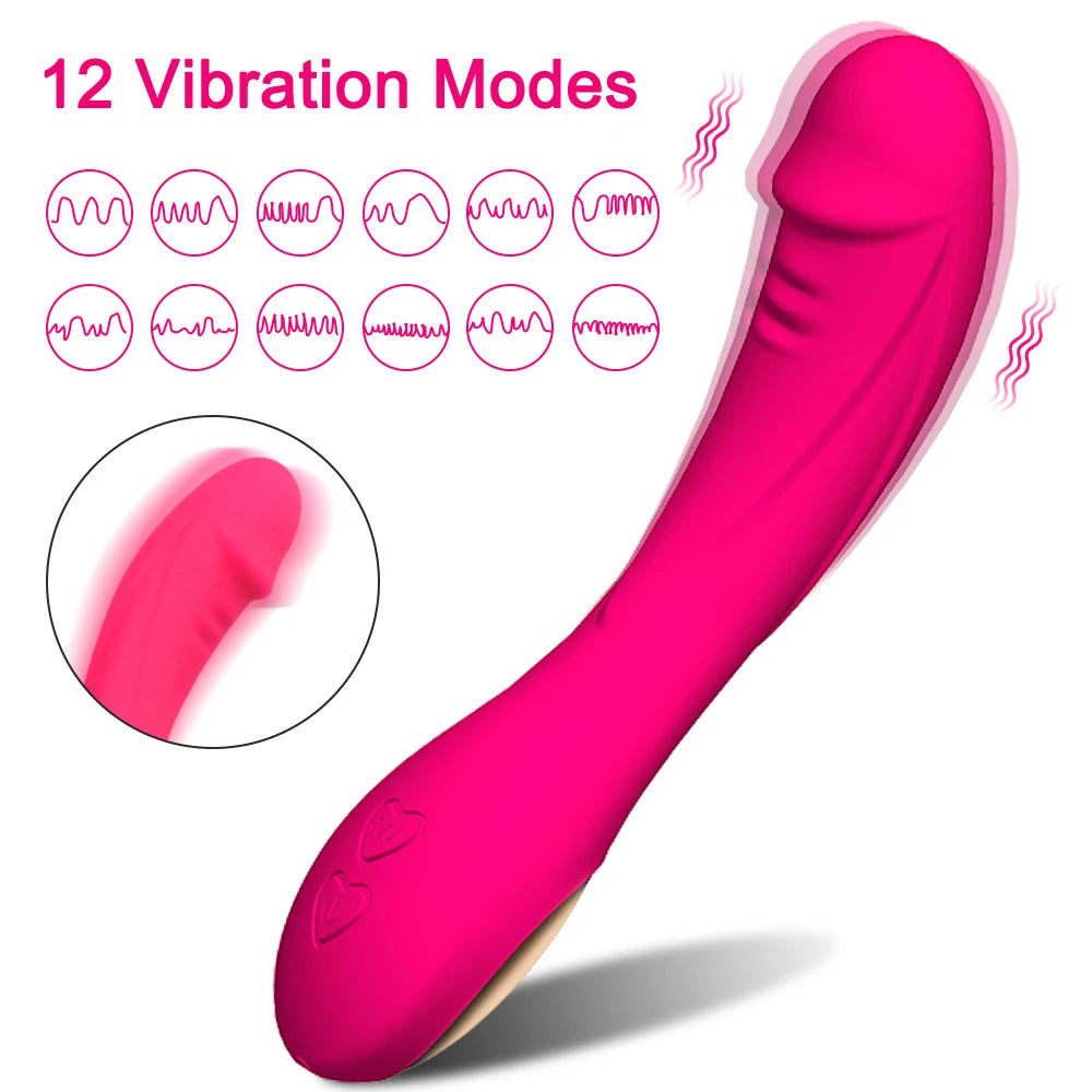 Dildo G-spot Vibrator for Women Powerful Vagina Sex Toys