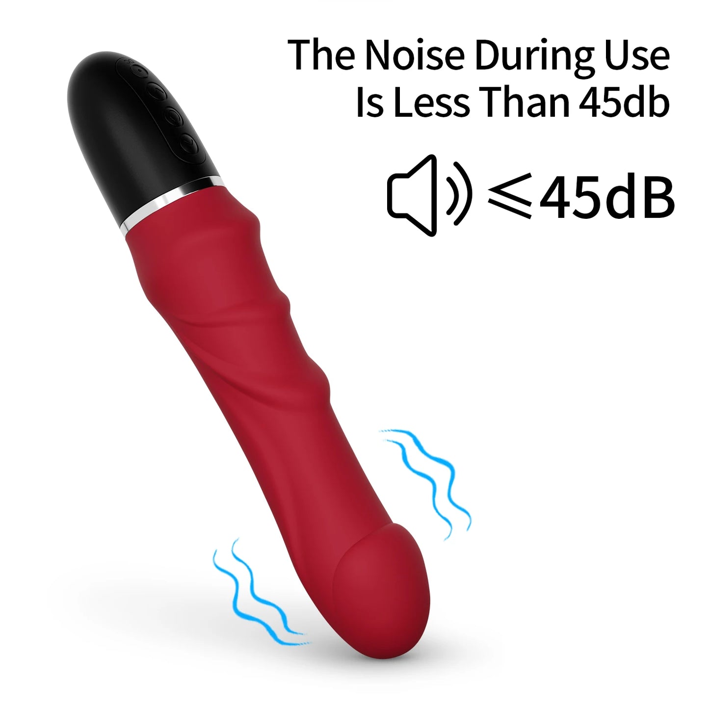 10 Modes Soft Silicone Vibrator