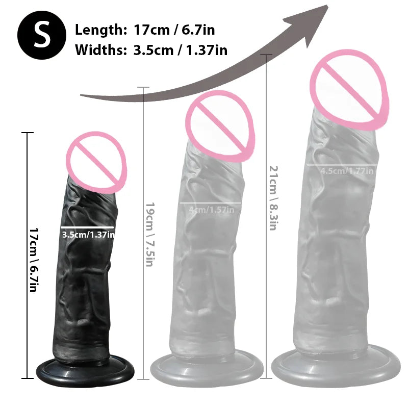 Silicone Realistic Dildo for Women