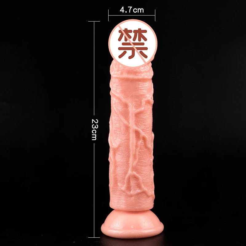 5 Size Realistic Women's Dildos