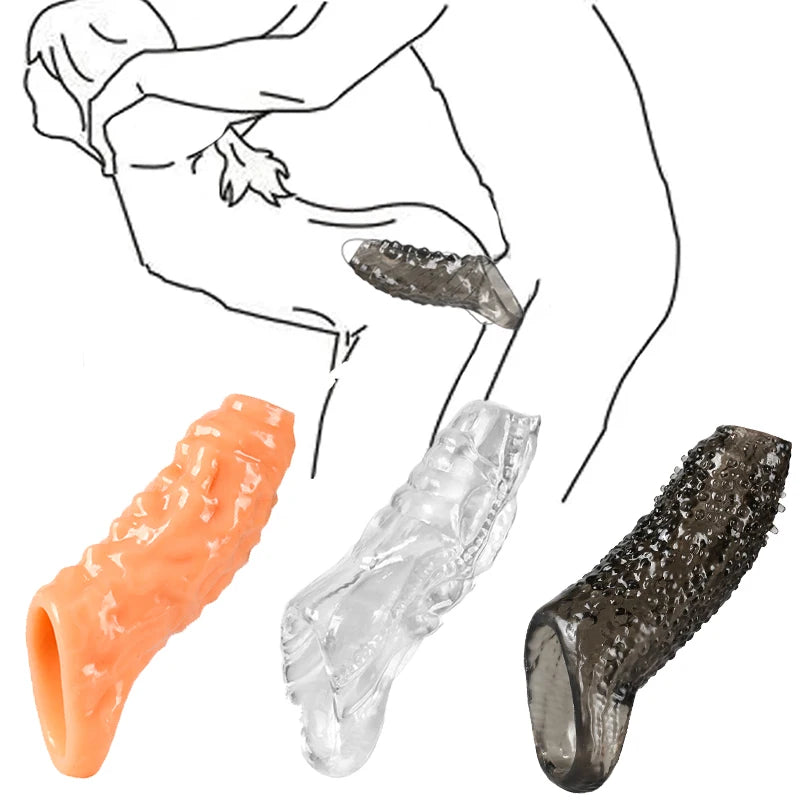 Silicone Penis Extender Condom