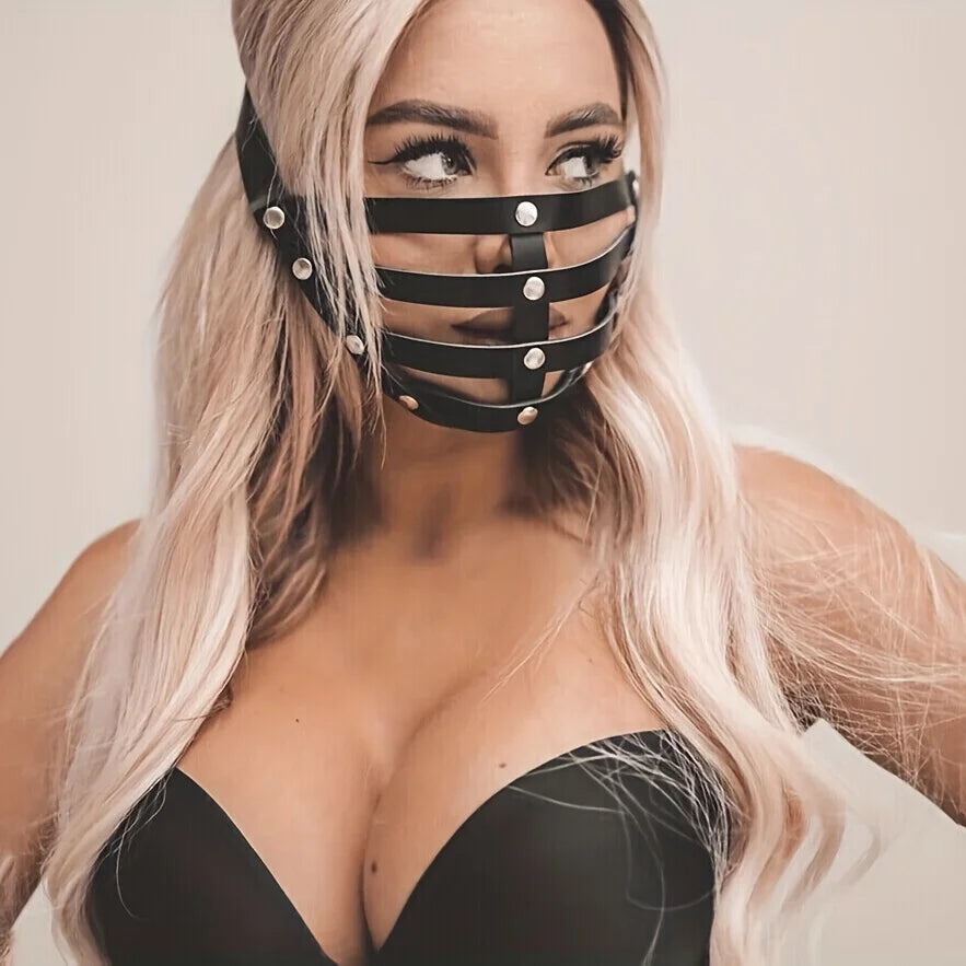 Erotic Bondage Mask Blindfold