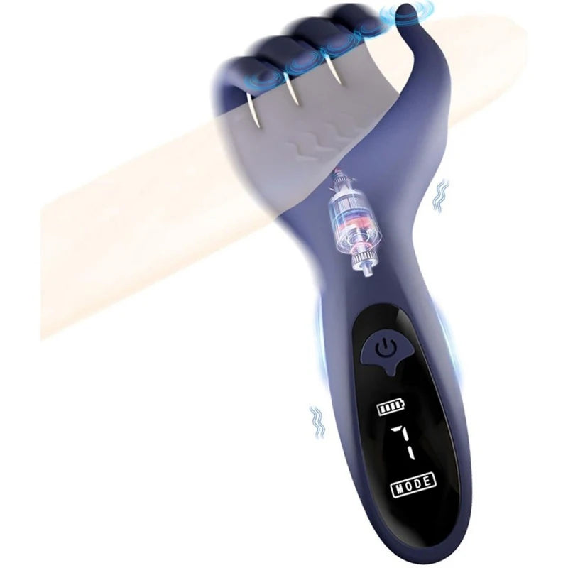 Penis Trainer Glans Vibrator Stimulator