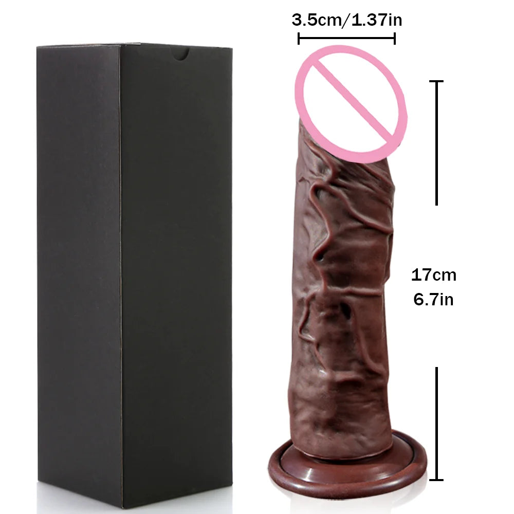 Realistic G-Spot Dildo with Suction Cup