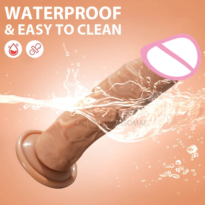 Silicone Realistic Dildo for Women
