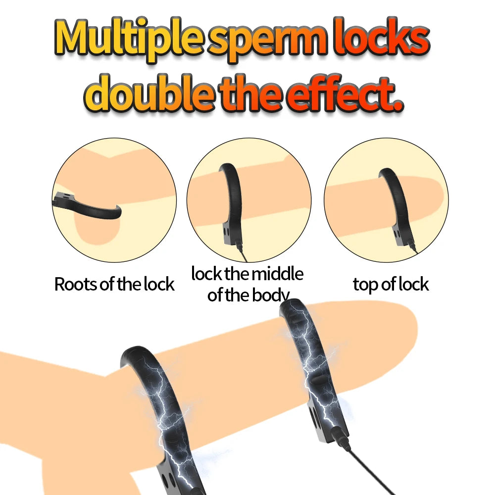 Electro Shock Penis Massager