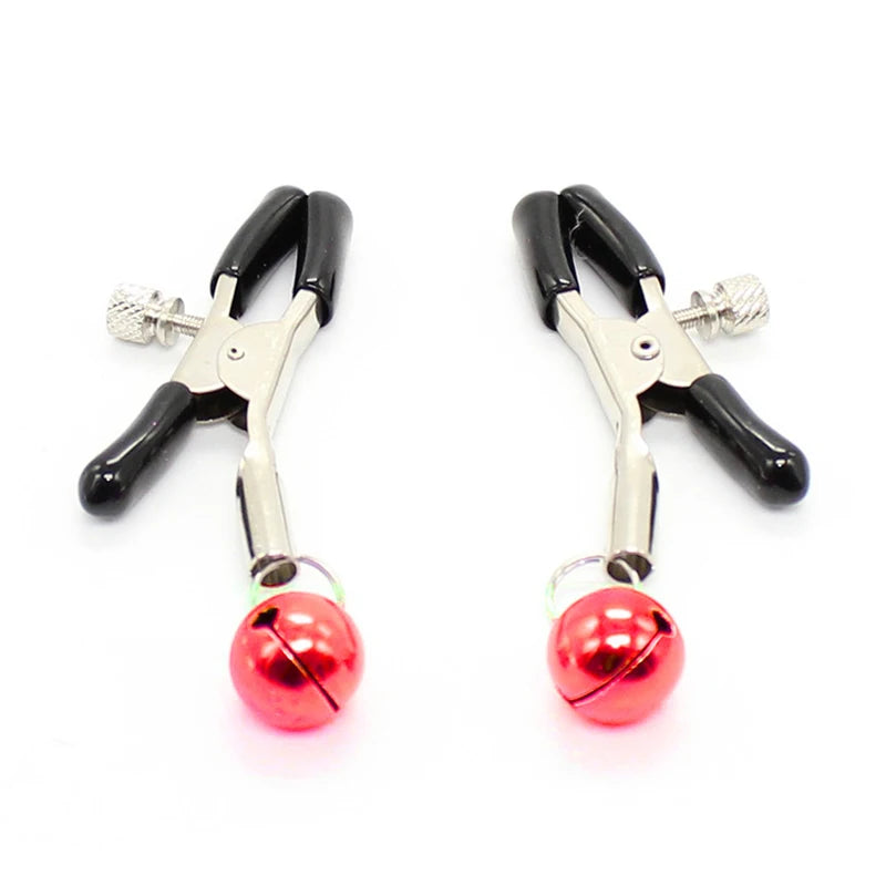 Nipple Clips with Metal Bell