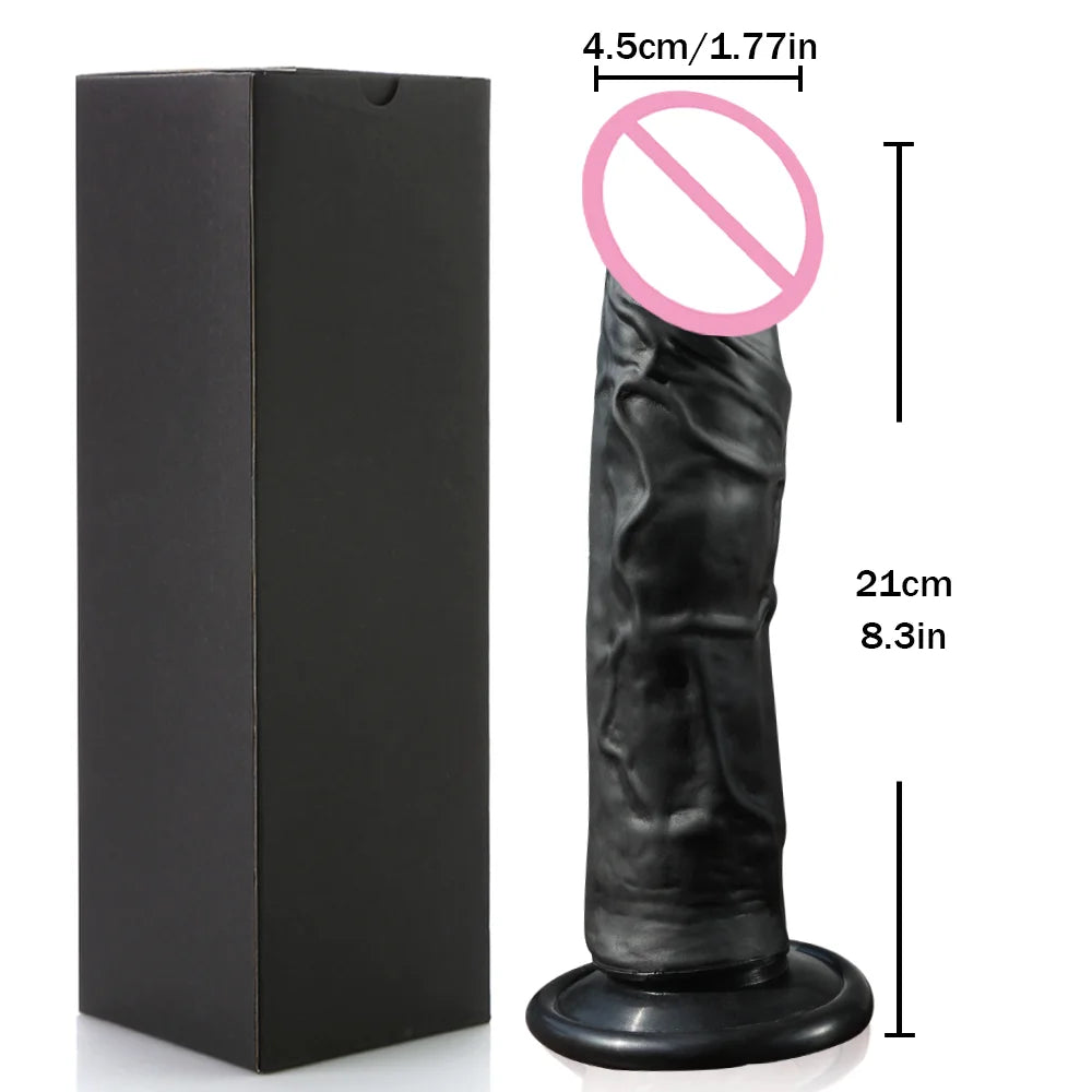 Realistic G-Spot Dildo with Suction Cup