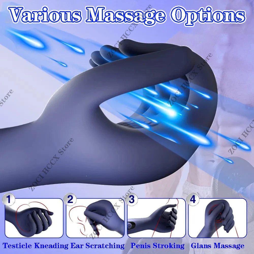 Penis Trainer Glans Vibrator Stimulator