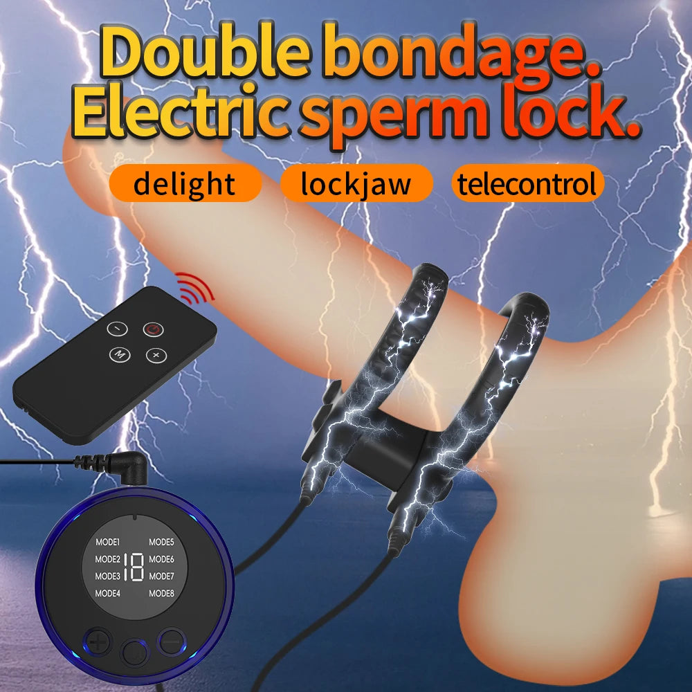 Electro Shock Penis Massager