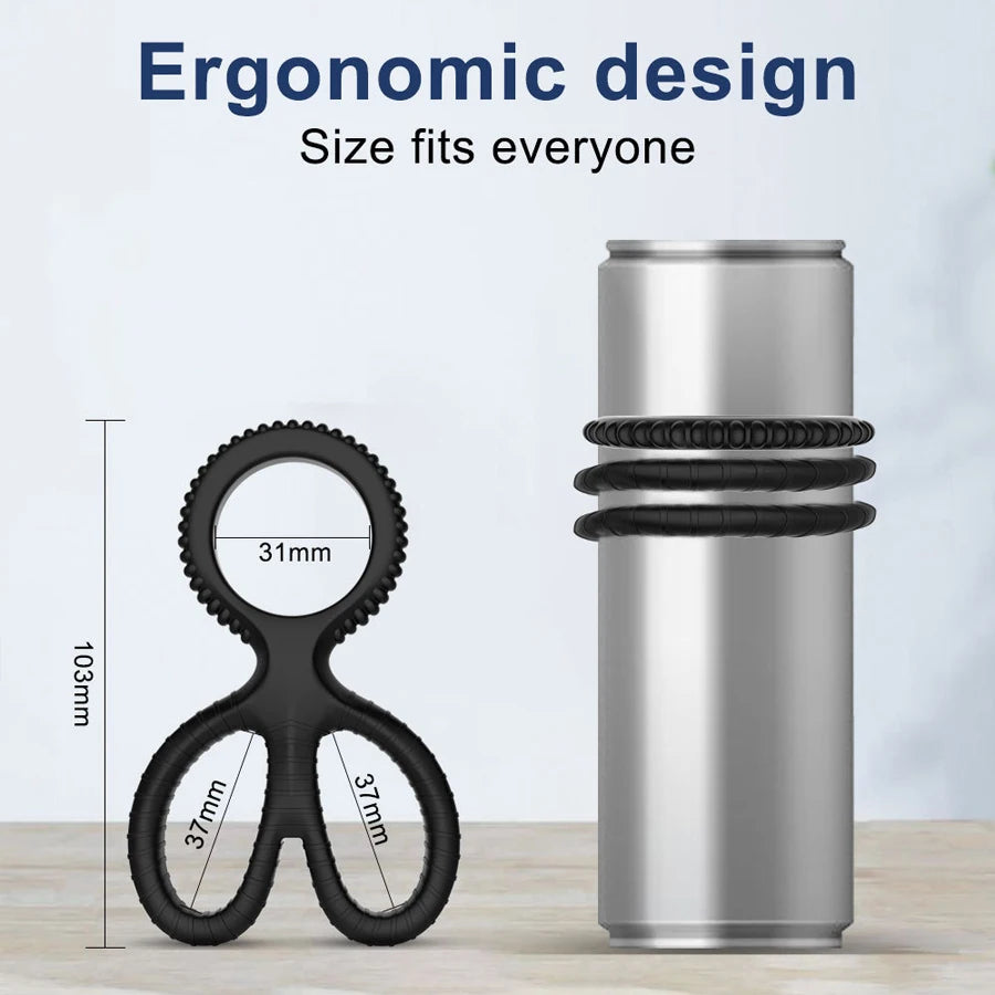Men's Silicone Cock Rings Delay Ejaculation