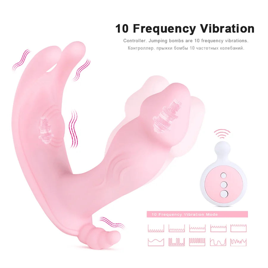 Wireless Remote Dildo Vibrator