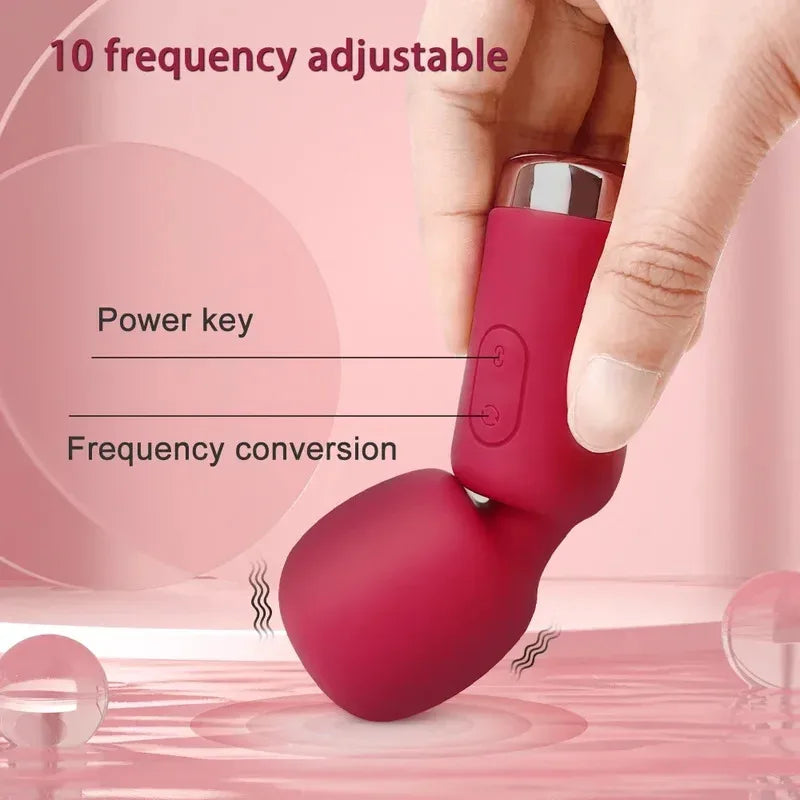 Soft Stick Mini Silicone Vibrator