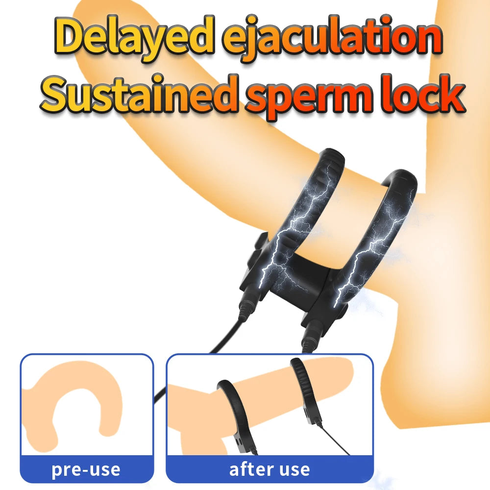 Electro Shock Penis Massager
