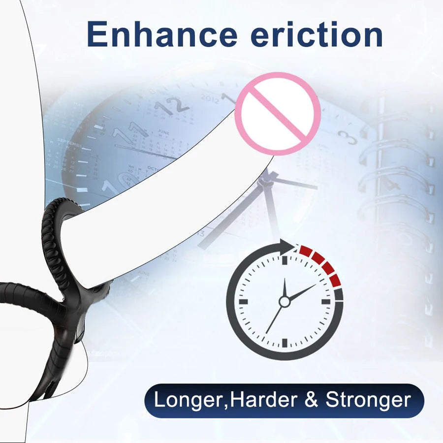 Men's Silicone Cock Rings Delay Ejaculation