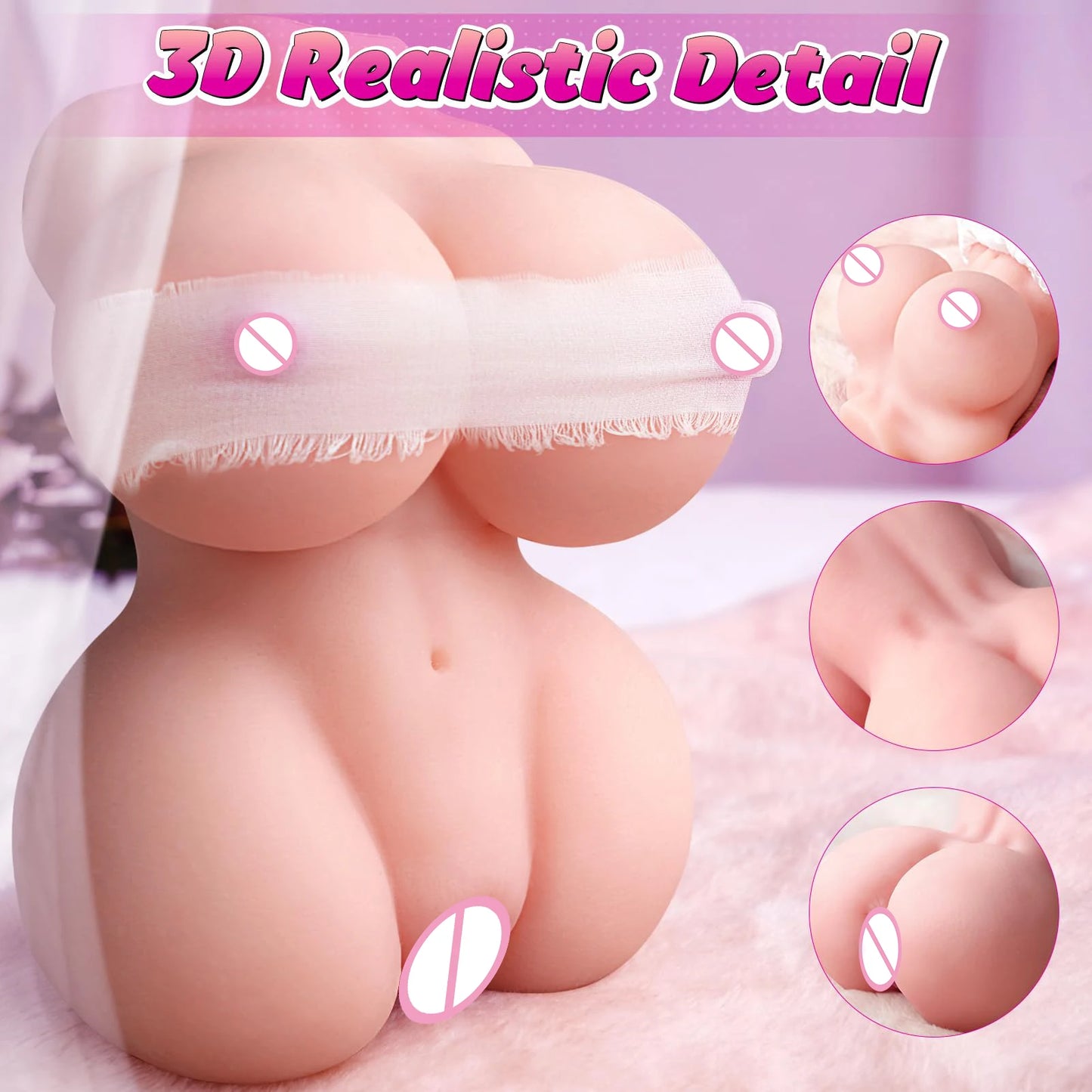 Lanka Toys Mini Sex Doll Realistic Pocket Pussies