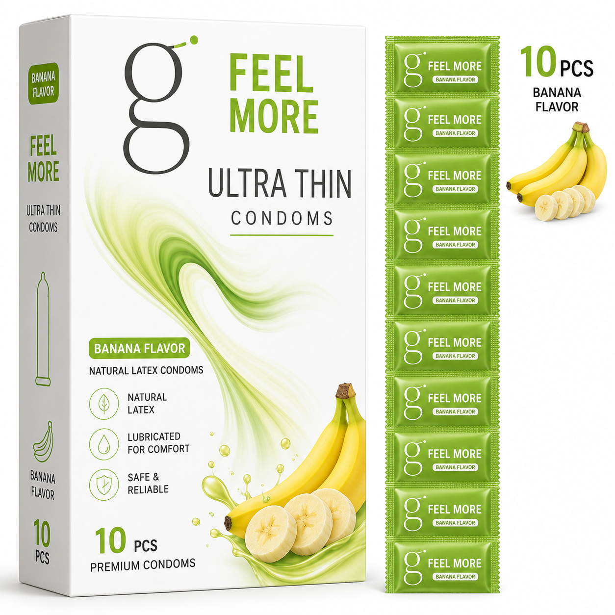 10/12pcs Ultra Thin Sensitive Condom