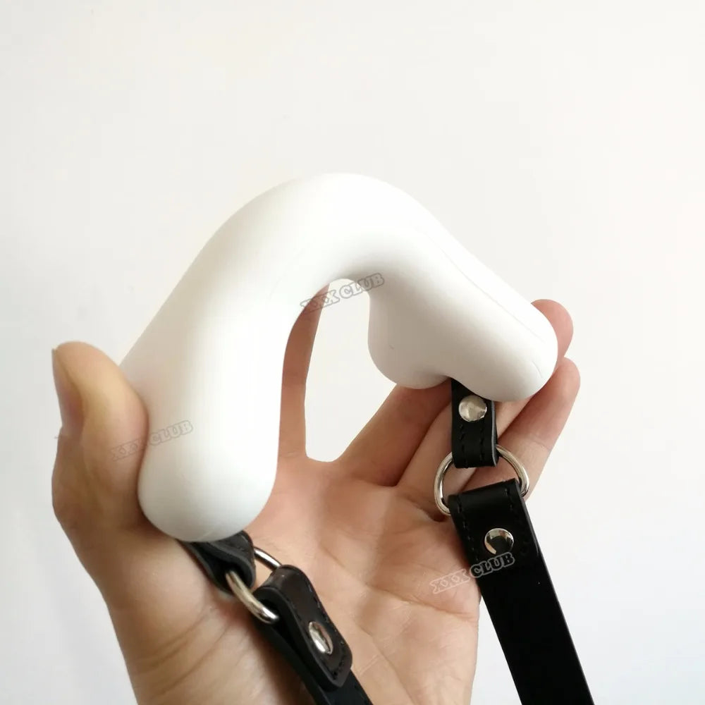 Silicone Dog Bone Bite Gag