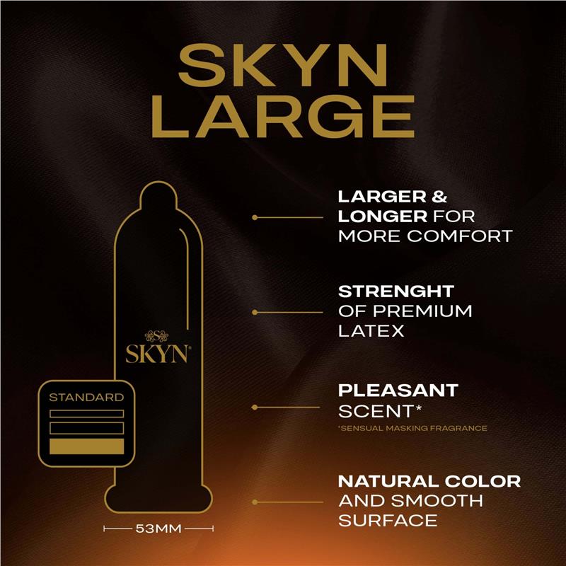 Premium SKYN Large Condom 10 Pack