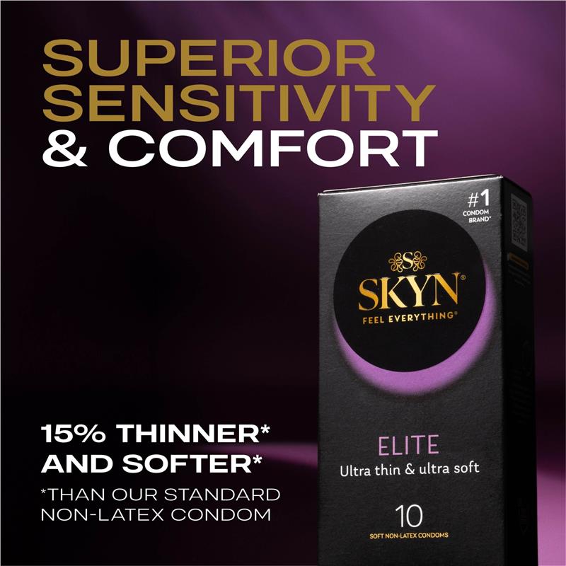 SKYN Elite Condoms 10 Pack