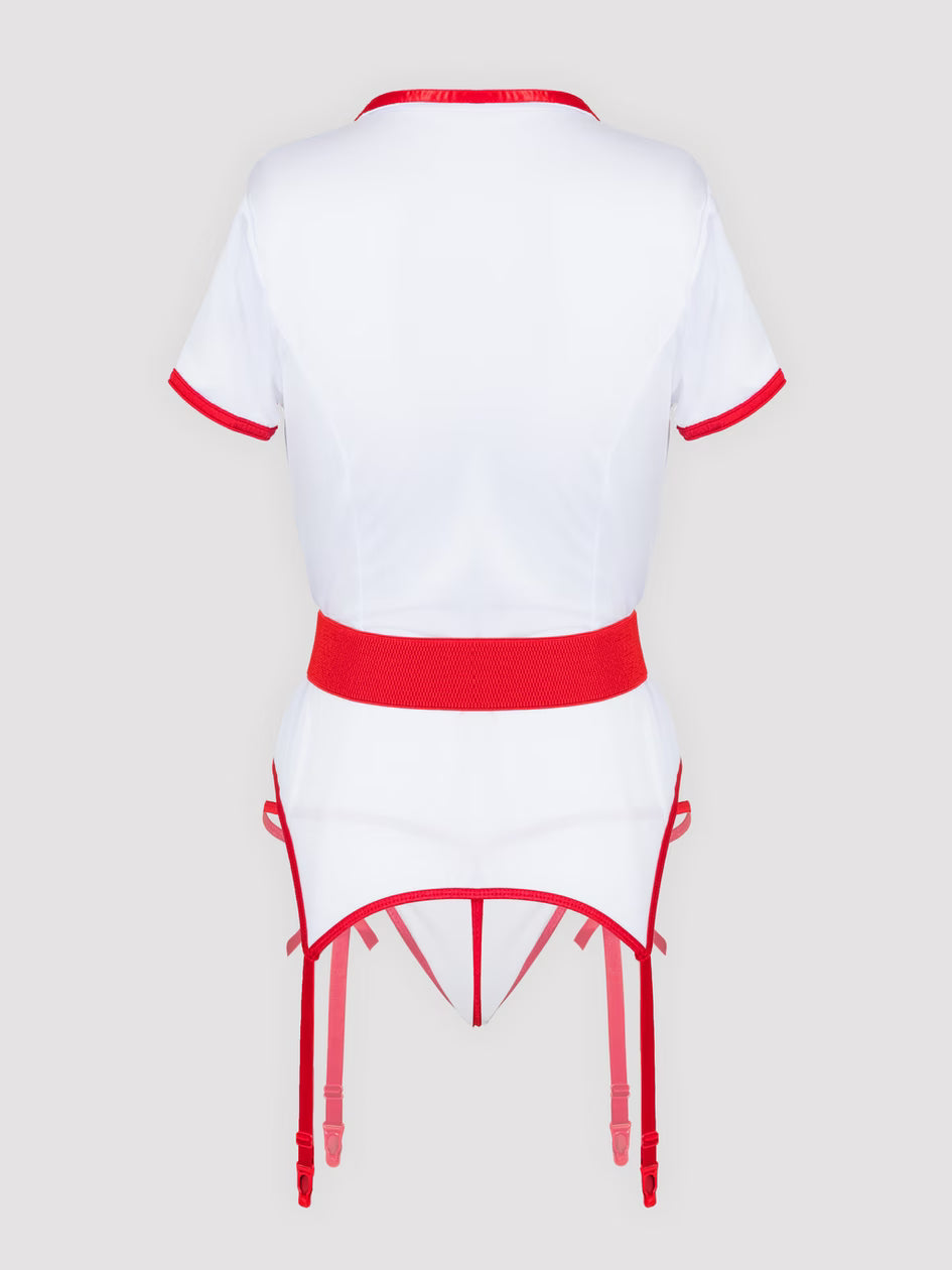 Lanka Toy Fantasy Heartbeat Hottie Nurse Costume