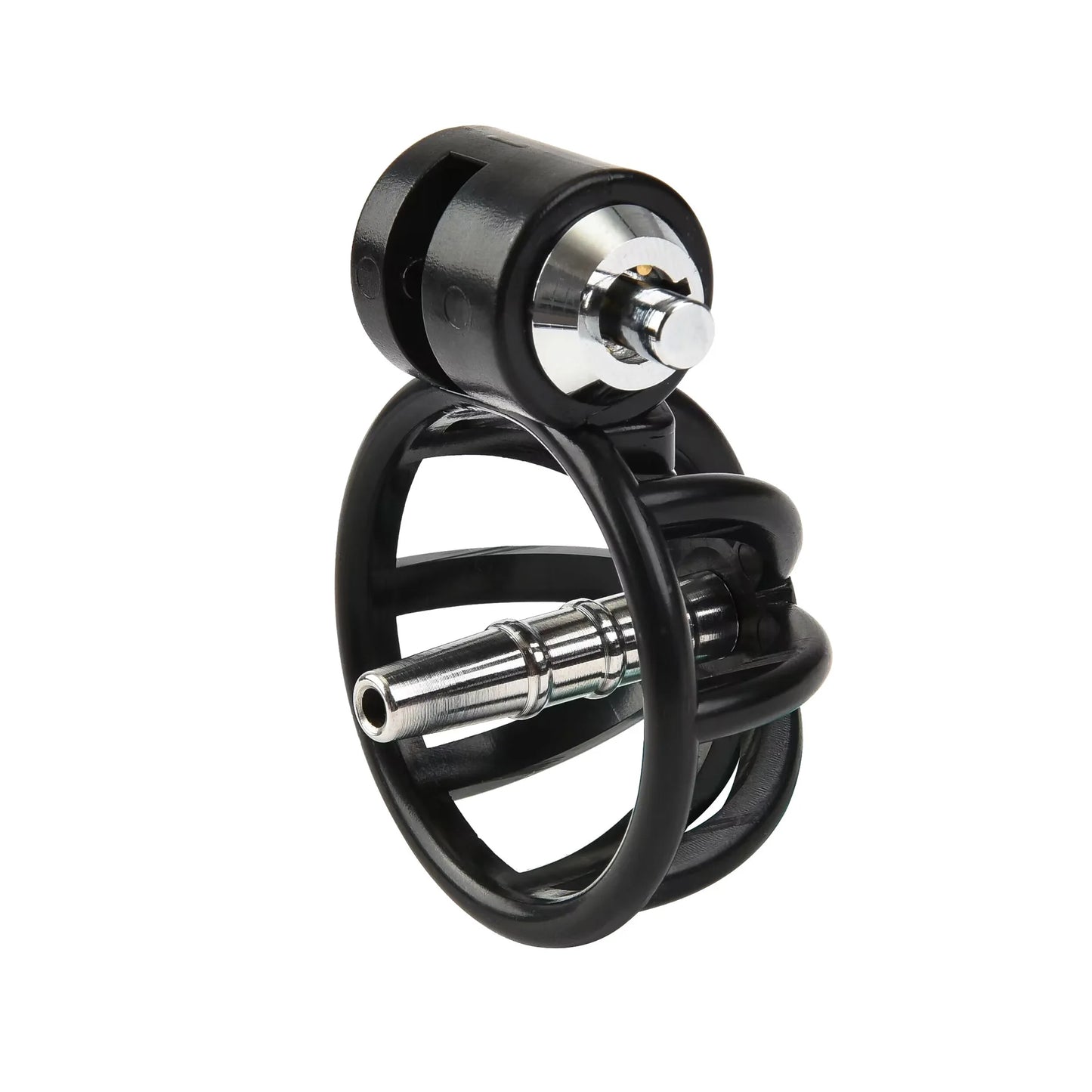 Men's ABS Mesh Birdcage Chastity Lock Ring