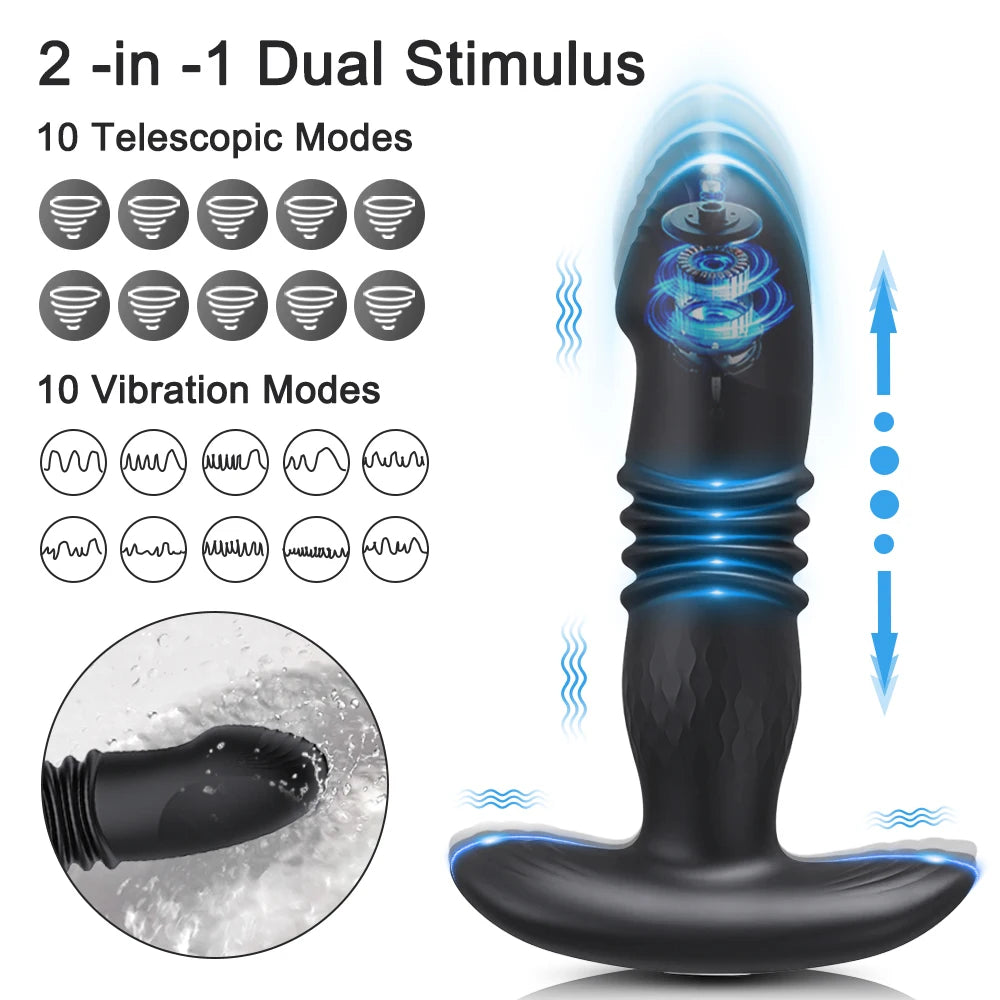 APP Remote Control Prostate Massager Vibrator