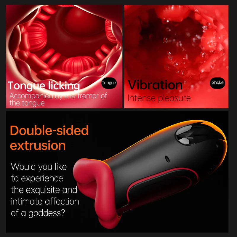 Deep Throat Mouth Blowjob Vibrator