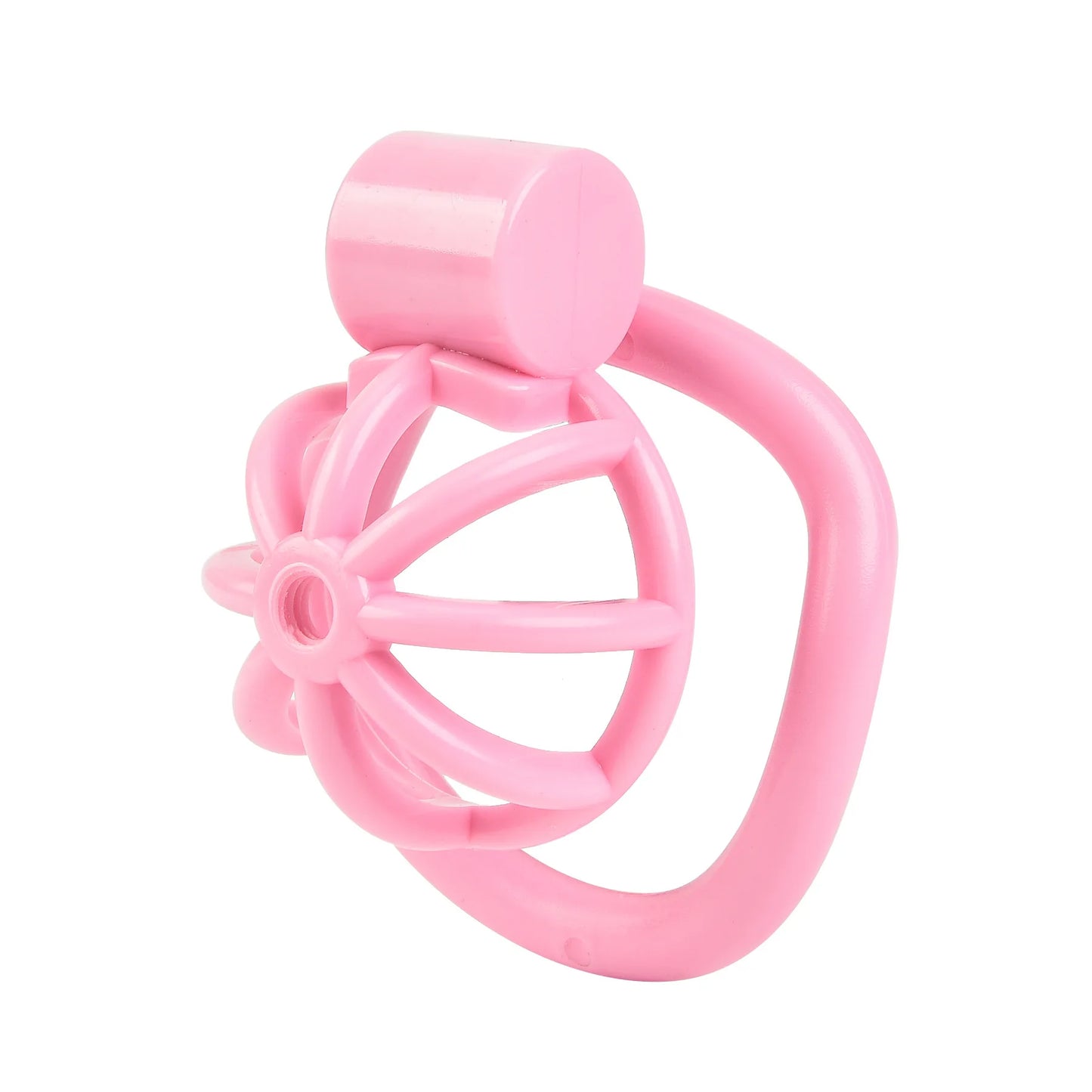 Men's ABS Mesh Birdcage Chastity Lock Ring