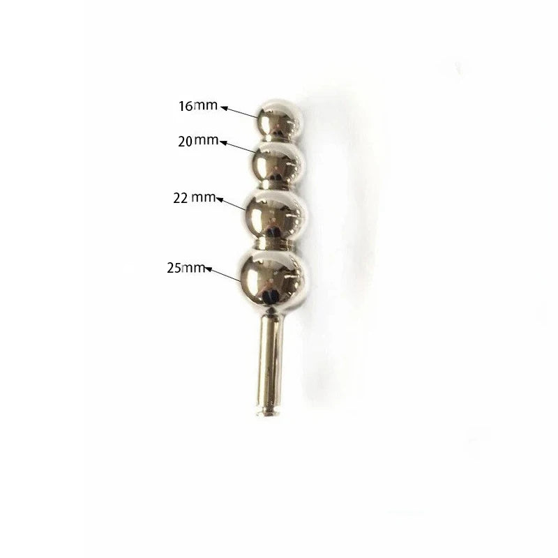 Pearl Metal Female Chastity Belt