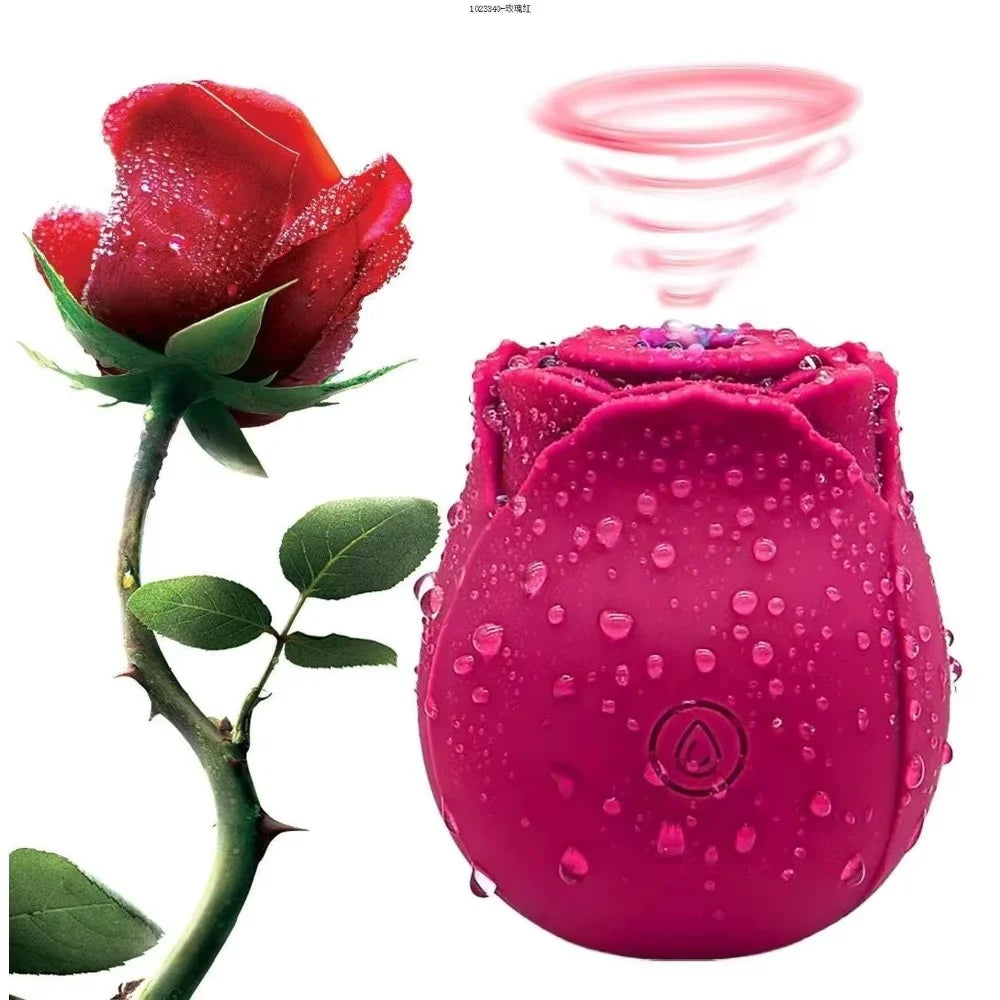 Rose Clit Sucker Vibrator