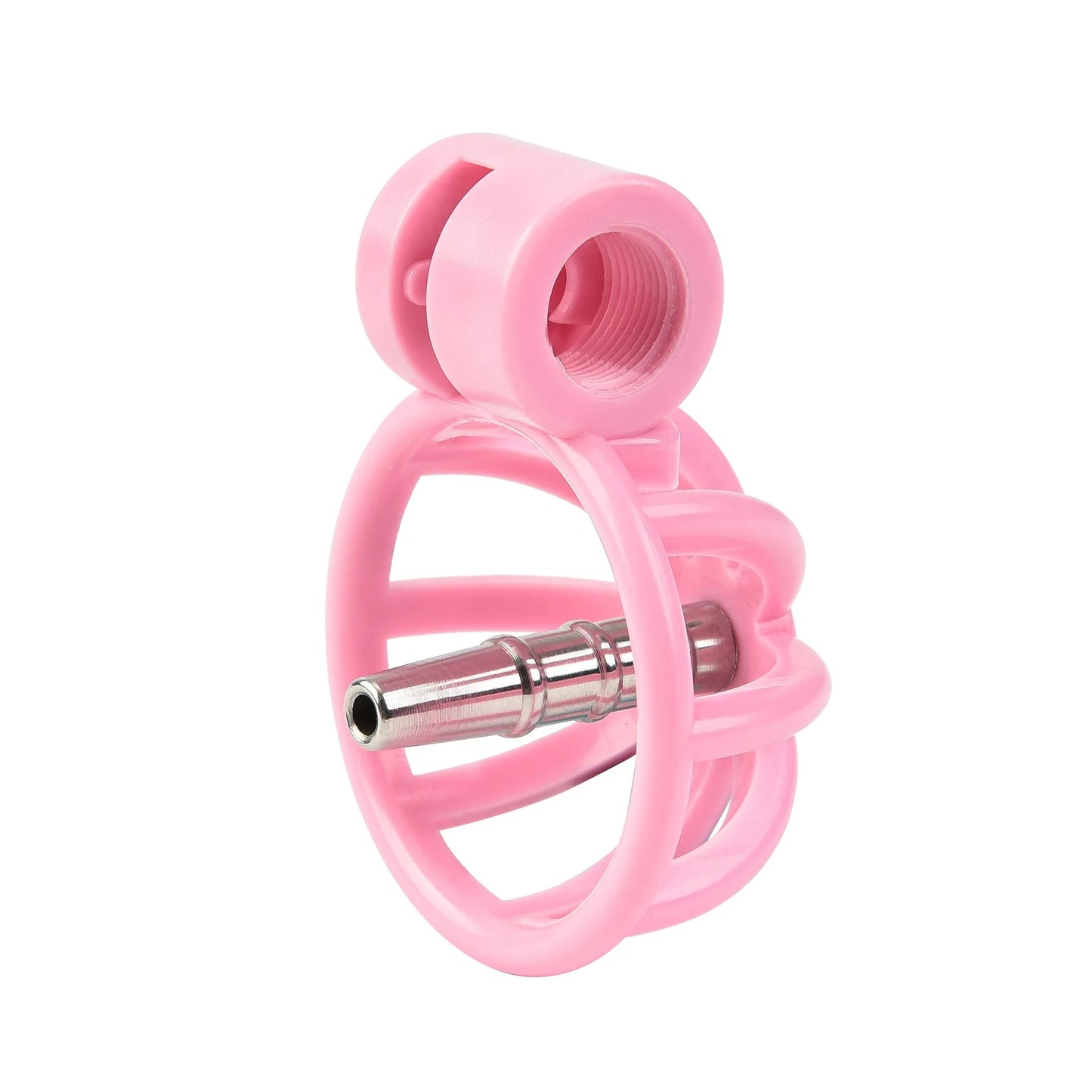 Men's ABS Mesh Birdcage Chastity Lock Ring
