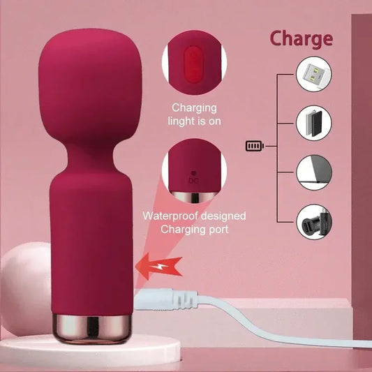 Soft Stick Mini Silicone Vibrator