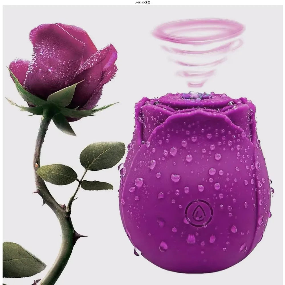 Rose Clit Sucker Vibrator