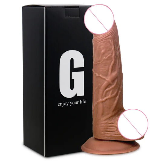 Gelugee Realistic Silicone Dildo