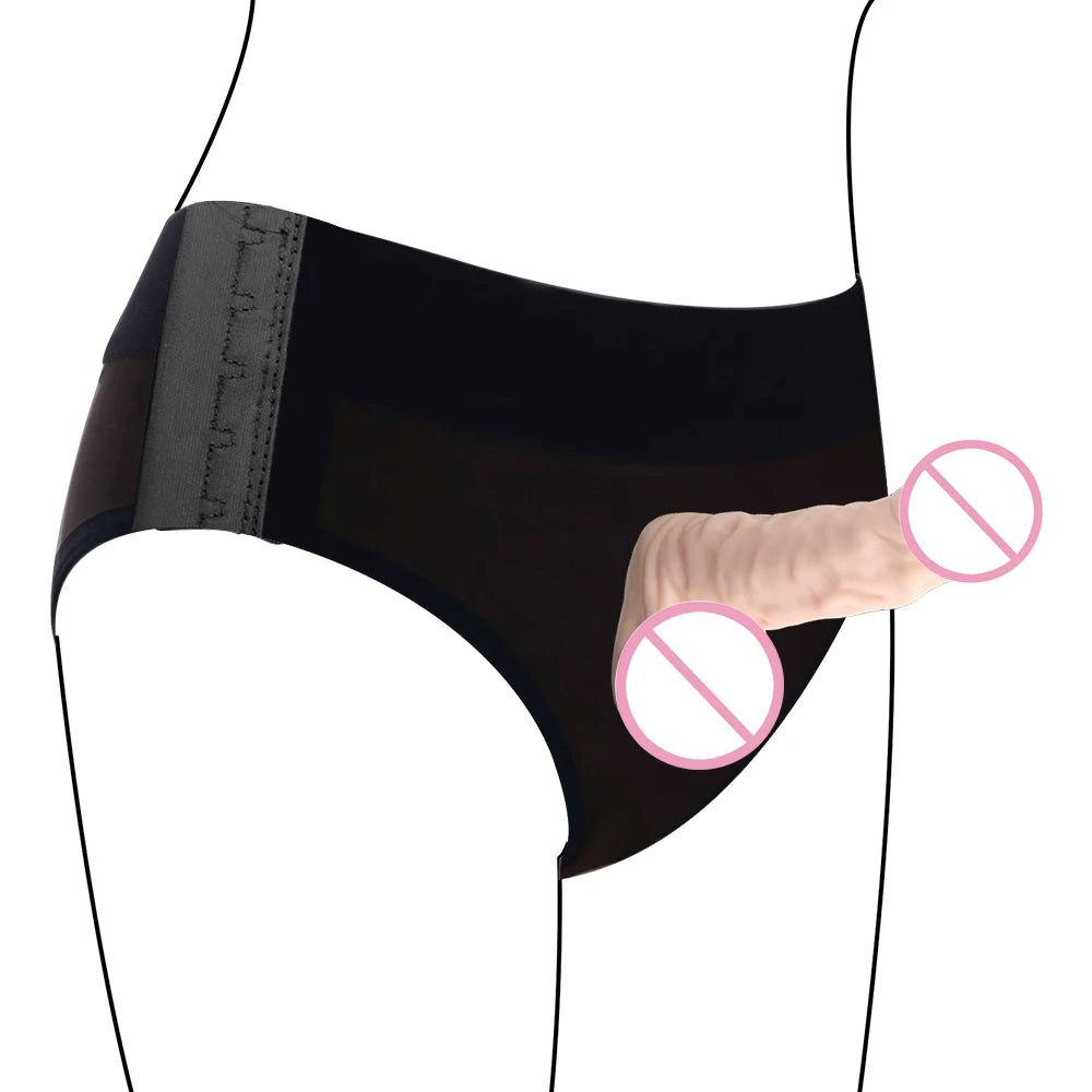 Waist Strapon Dildo Pants Panties Women