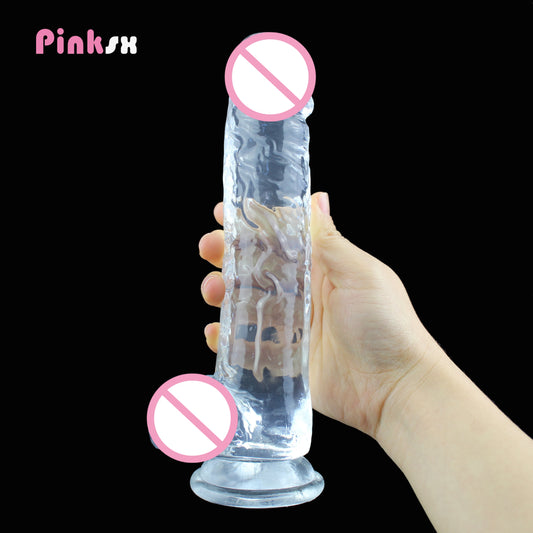 Silicone Dildos Realistic Penis Suction Cup