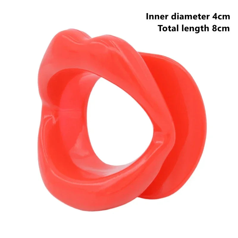 Full Silicone O Ring Gag Strap