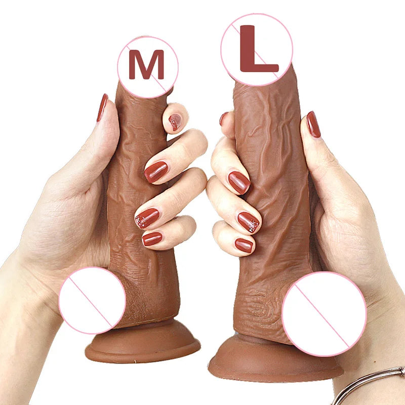 Gelugee Realistic Silicone Dildo